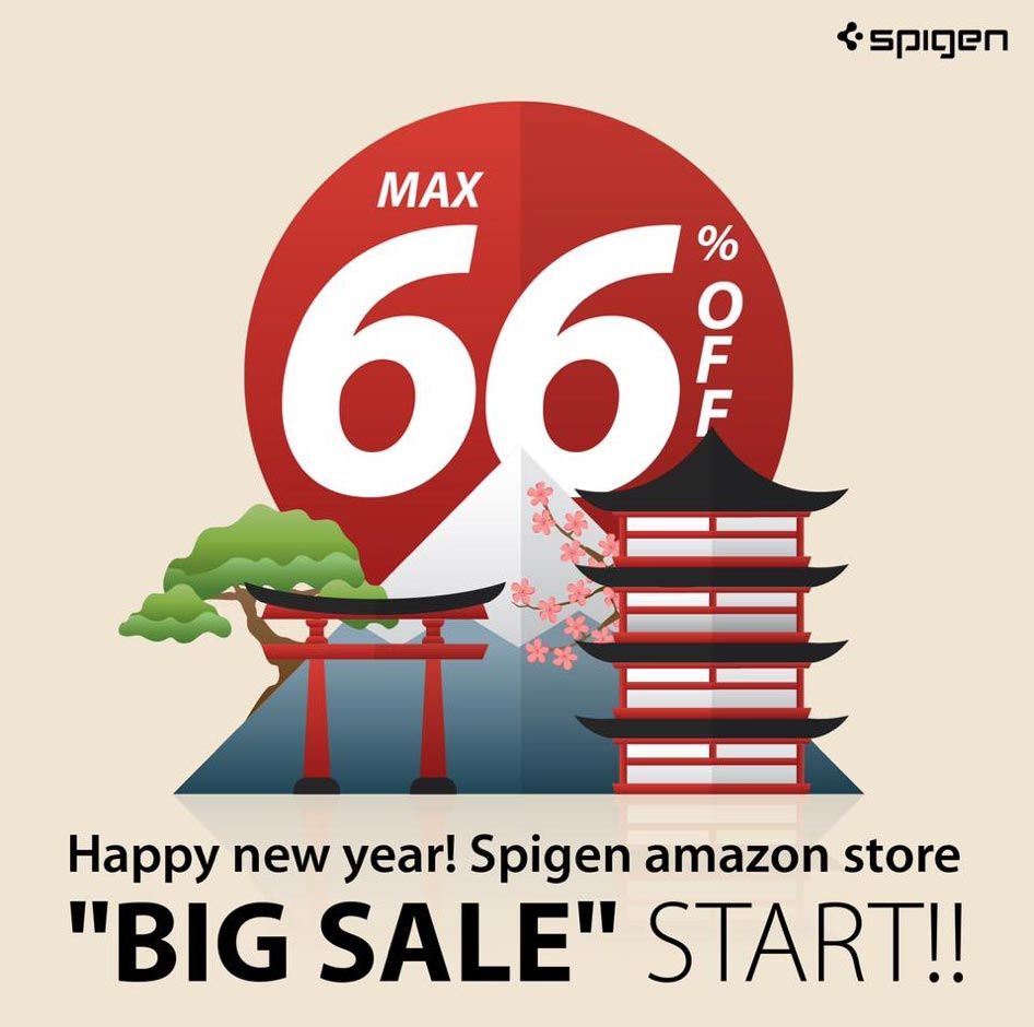 【Amazon初売り】SpigenのiPhoneケースなどが最大66%オフ！