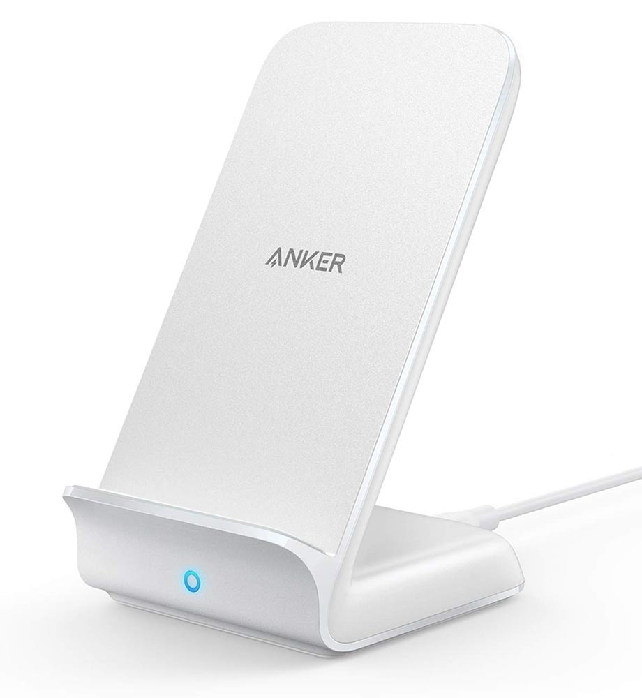 Anker、スタンド型ワイヤレス充電器「Anker PowerWave 7.5 Stand」にホワイトモデルを追加