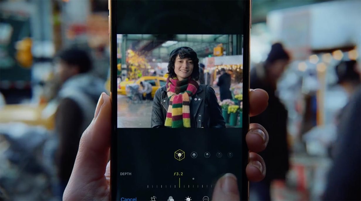 Apple Japan Iphone Xs Xrの新しいcm 深度コントロール ー 背景を思いのままに を公開
