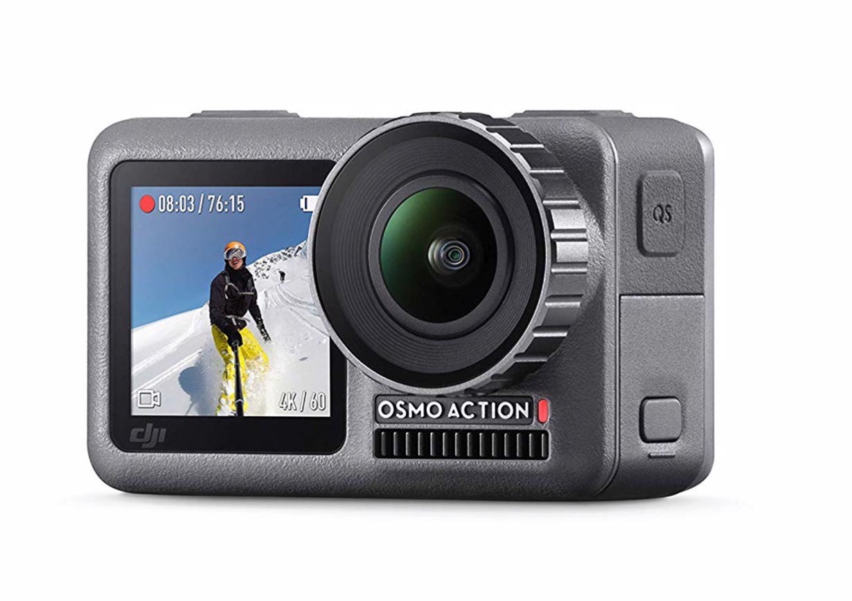 DJI、デュアルスクリーンを搭載したアクションカメラ「OSMO ACTION」を発表
