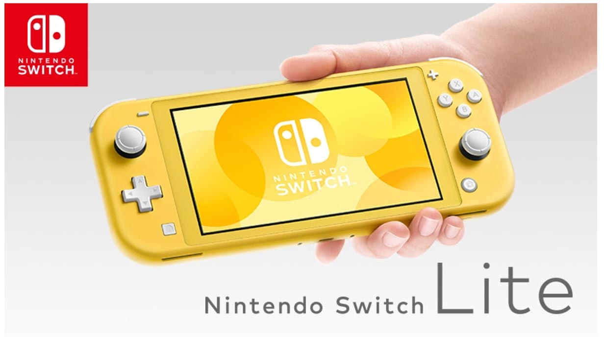 任天堂、「Nintendo Switch Lite」を発表 ー 9月20日に発売、8月30日から予約受付開始