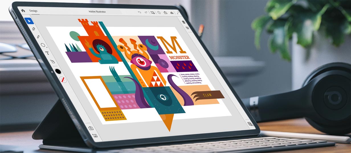 Adobe、「Illustrator for iPad」を発表 ー 2020年にリリースへ