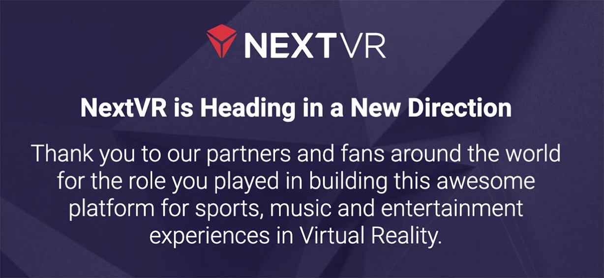 Apple、VRコンテンツを配信する「NextVR」を買収