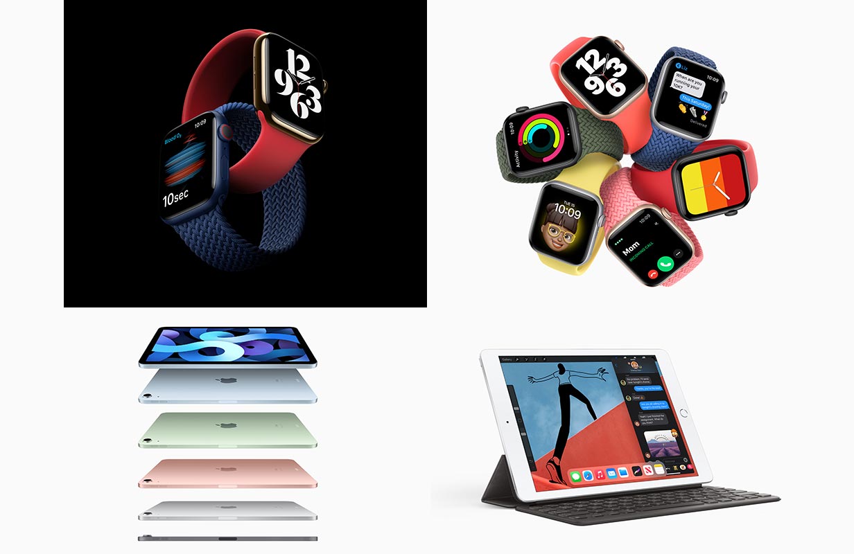 ソフトバンク、Apple Watch Series 6、Apple Watch SE、iPad（第8世代）を9月23日に、iPad Air（第4世代）を10月に発売