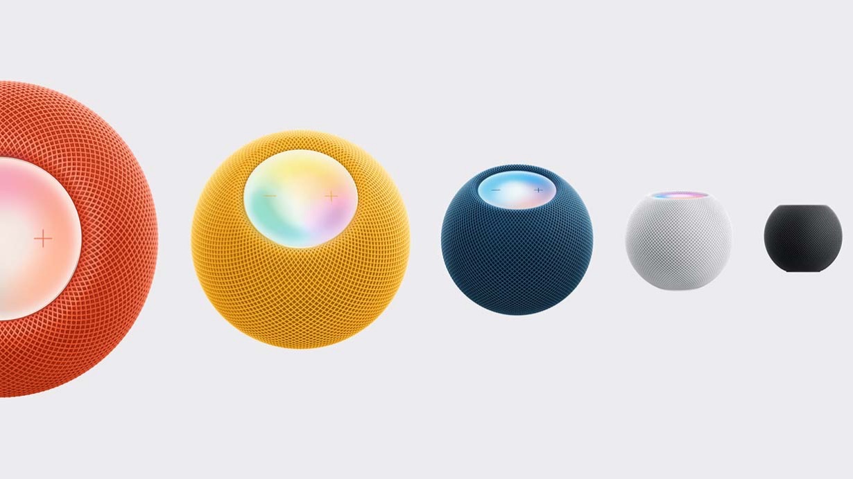 Apple、「HomePod mini」の新色「オレンジ、イエロー、ブルー」を発売 ー 11月2日午前10時から注文可能に